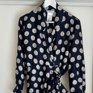 Max Mara Silk Wrap Dress